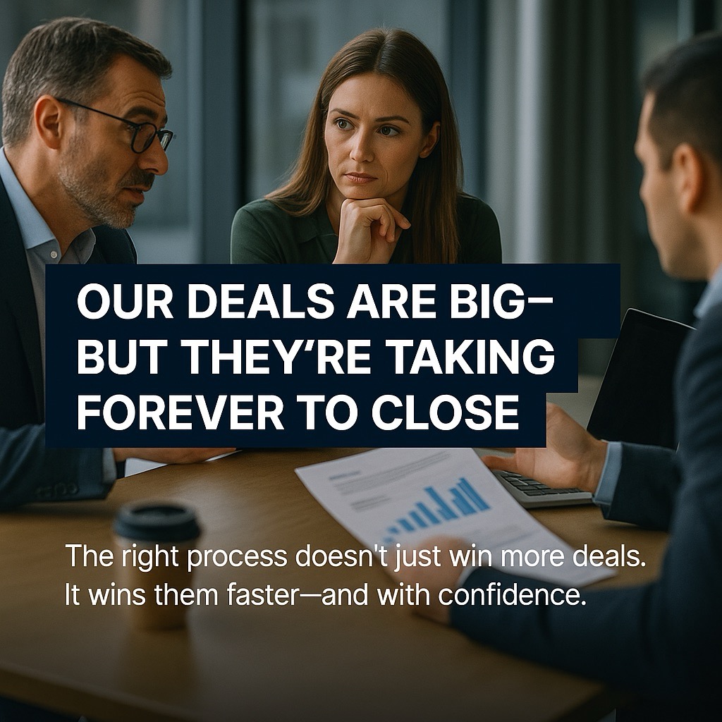Our deals are big—but they’re taking forever to close